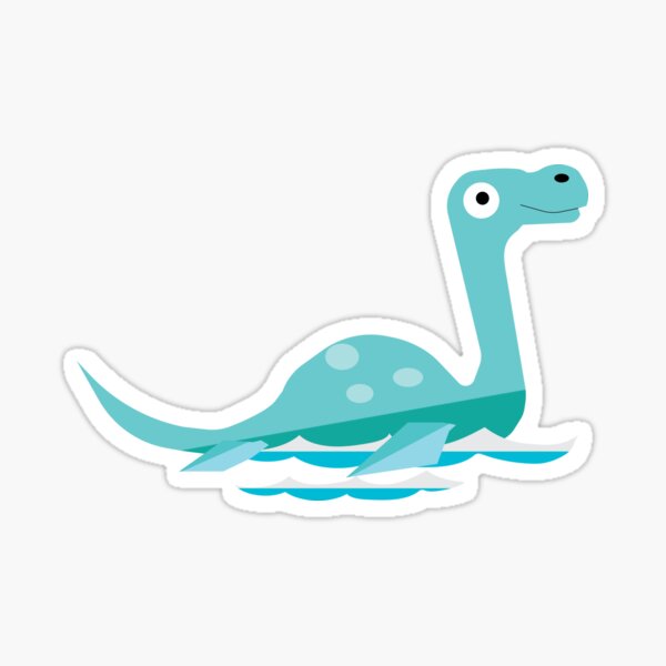 Elasmosaurus or Nessie? Sticker