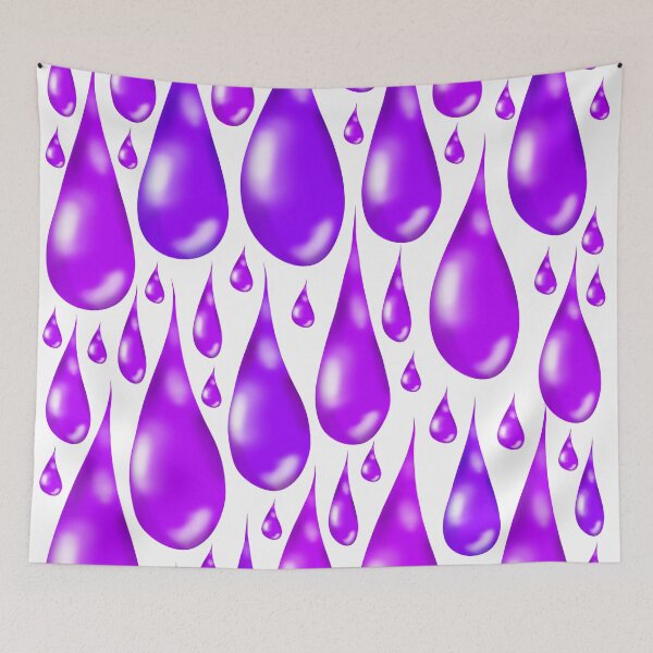 Item preview, Ultraviolet Purple Rain Drops designed and sold by NOTSNIW ART.