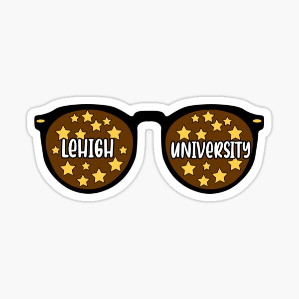 "Lehigh Sunglasses " Sticker for Sale by NicholasForbes | Redbubble