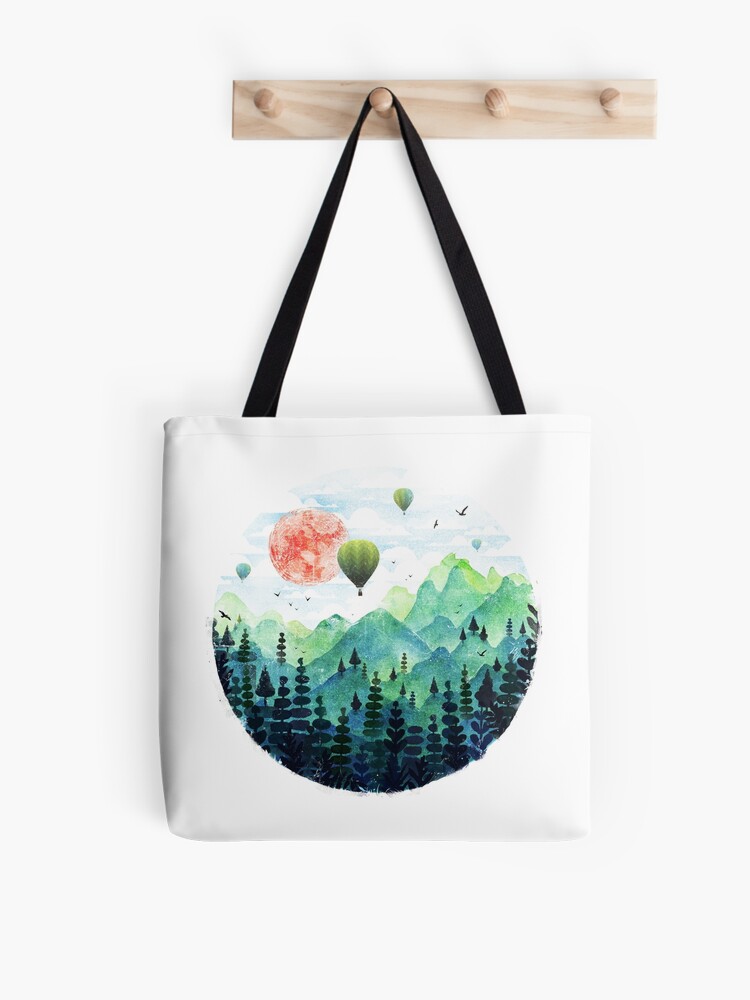 Thumbnail 1 of 2, Tote Bag, Roundscape designed and sold by Fil Gouvea.
