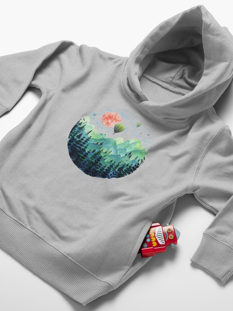 Alternate view of Roundscape Toddler Pullover Hoodie