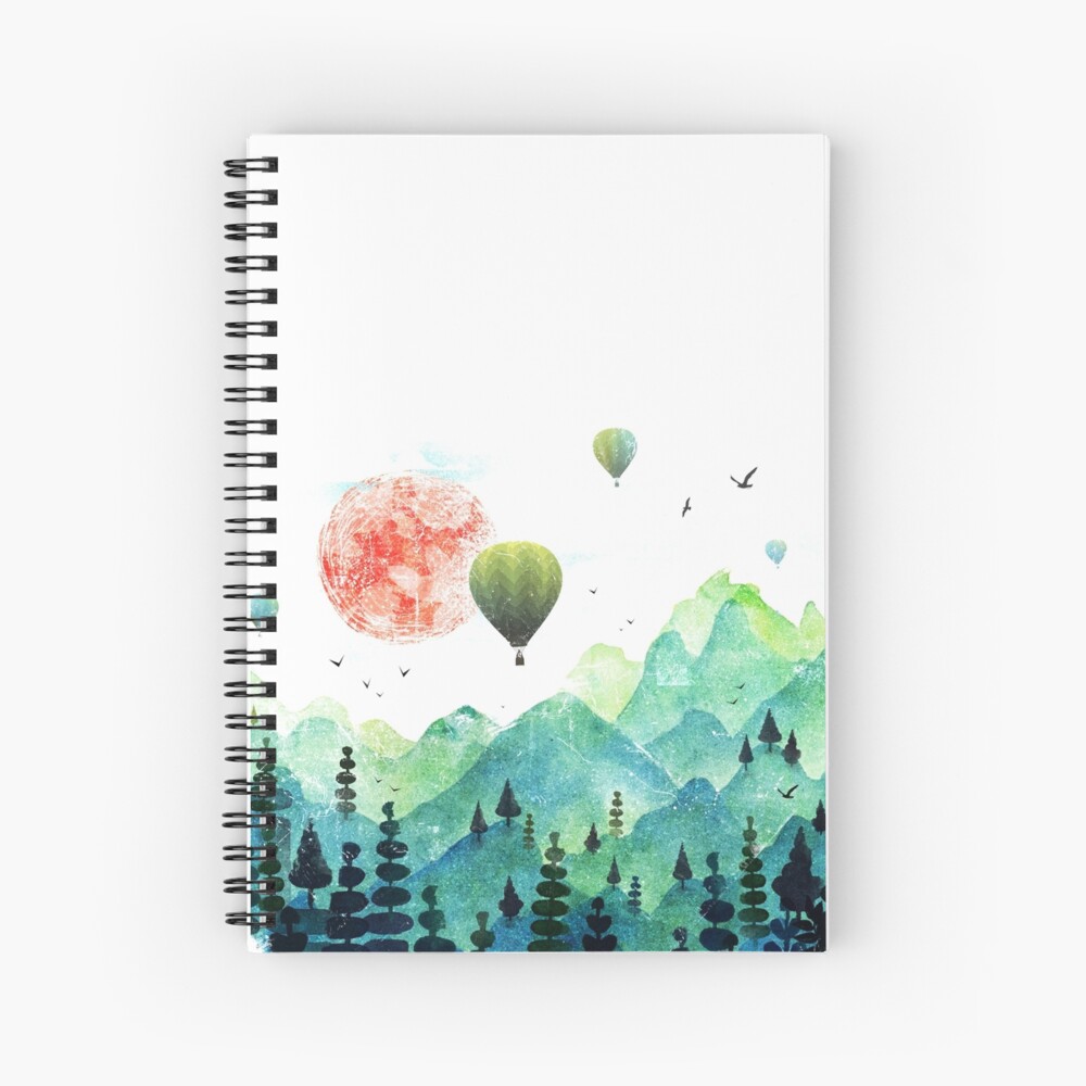 Item preview, Spiral Notebook designed and sold by filgouvea.