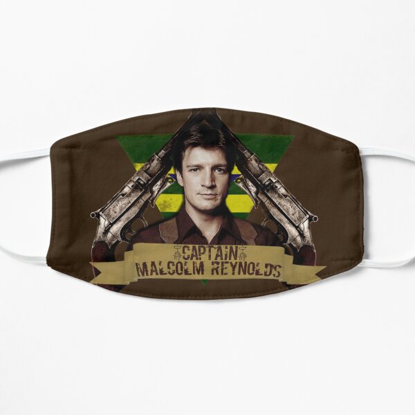 Captain Mal Flat Mask