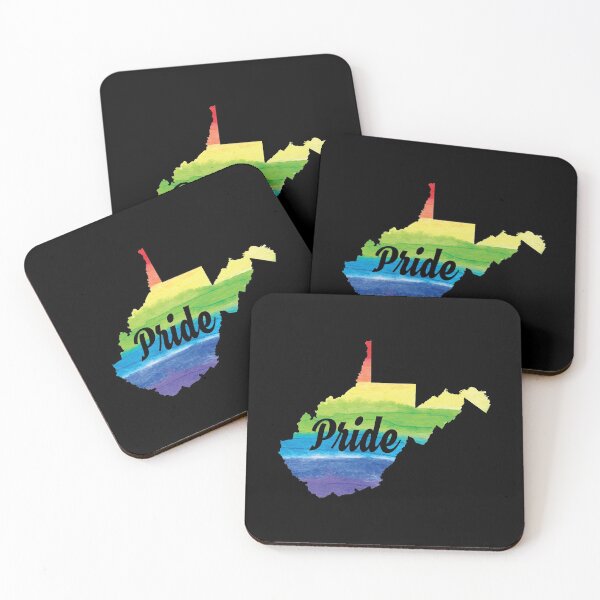 Item preview, Gay Pride Flag West Virginia LGBT Month Lesbian Bisexual designed and sold by Tee Kaboom!.