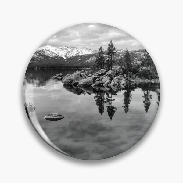 Item preview, Black and White Sand Harbor designed and sold by AmeliaOphelia.