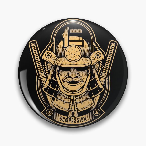 Item preview, Jin ( Compassion ) - 7 Bushido Virtues Series designed and sold by Blackout  Brother.