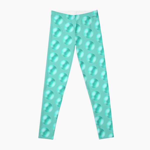Aqua Bubble Leggings