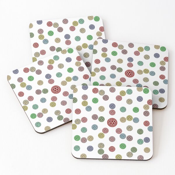 Item preview, Boho polka dot psychedelic pattern designed and sold by ivanoel.
