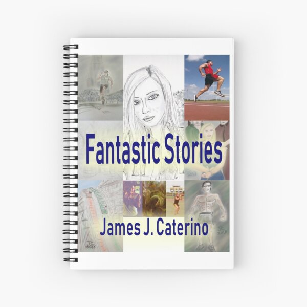Fantastic Stories cover artwork Spiral Notebook
