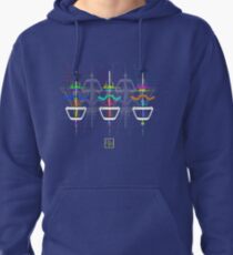 "Large Hadron Colliders - BLUE"© Pullover Hoodie