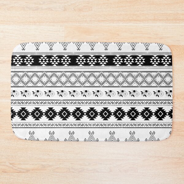 Item preview, Black and White Aztec Pattern designed and sold by OHH Baby.