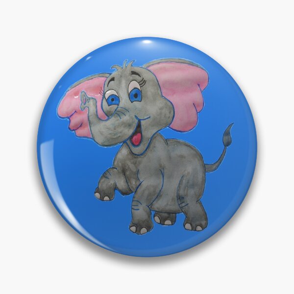Item preview, The Happy Elephant designed and sold by ABY-Creative.