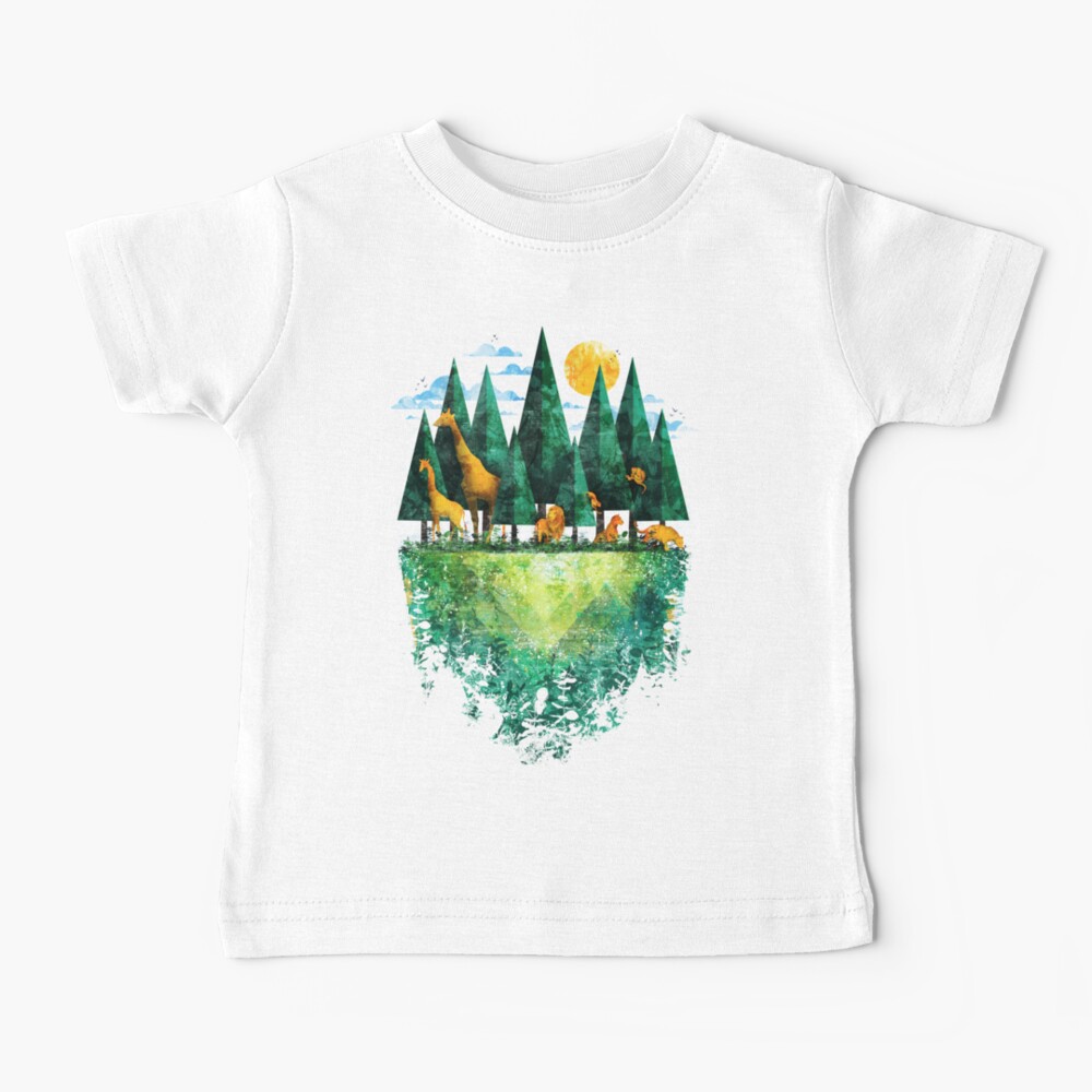Geo Forest Baby T-Shirt