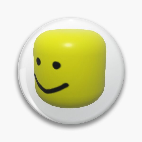 Bighead Oof Pin By Jobel Redbubble - roblox oof hat