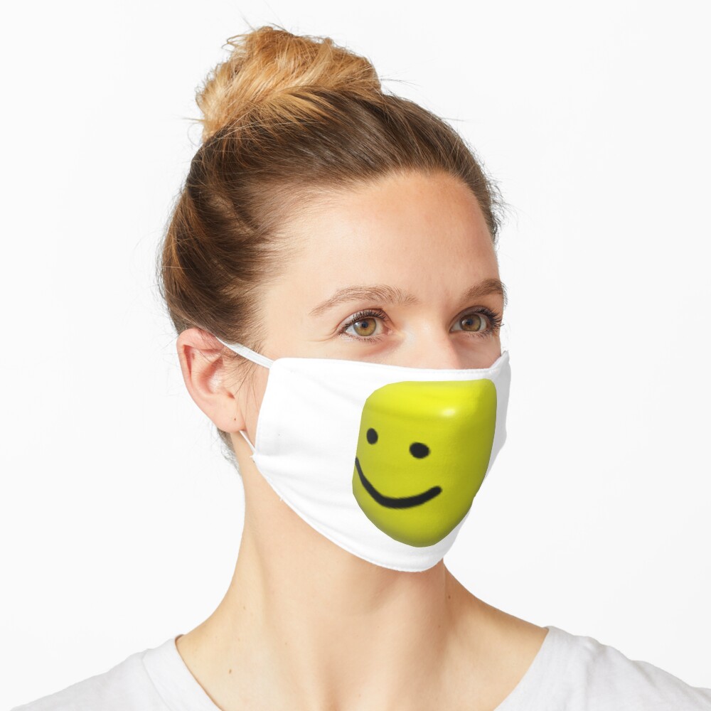 Bighead Oof Mask By Jobel Redbubble - b i g h e a d roblox