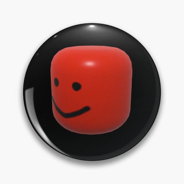 Roblox Hat Pins And Buttons Redbubble - bigger head roblox