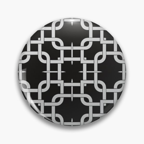 Item preview, Interlock Black and White Patterns V2019-2 designed and sold by webgrrl.