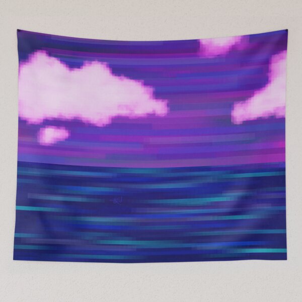 Item preview, Pixel Sea designed and sold by AfrodisiacArts.