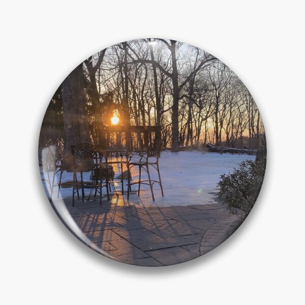 Item preview, Winter Scene on the Patio designed and sold by rocketfoot7.