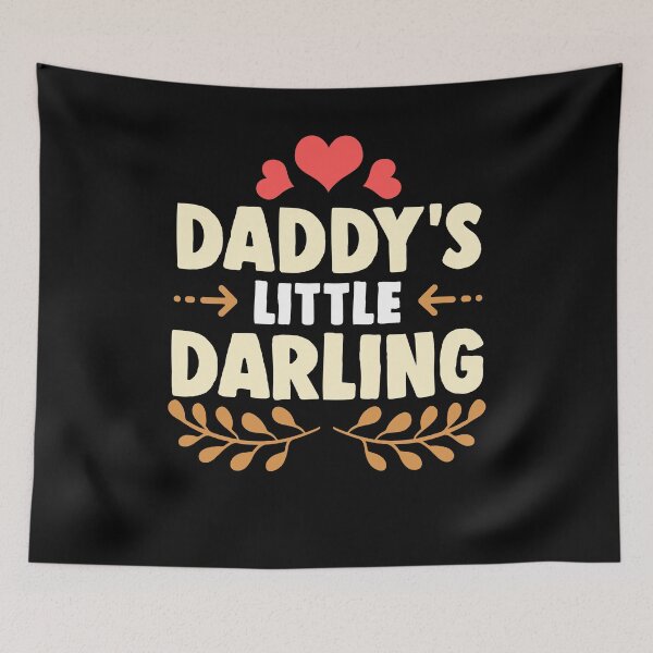 Item preview, Daddys little darling father daughter love gift designed and sold by redshirtz.
