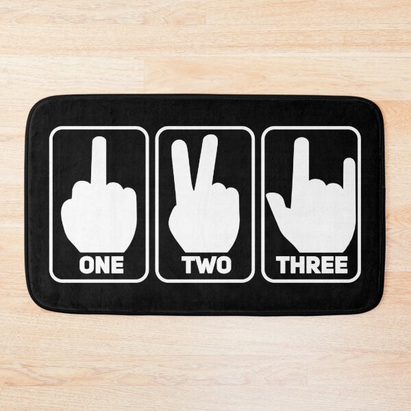Item preview, Metal One Two Three designed and sold by MrTeeTime.