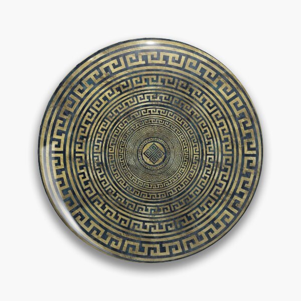 Item preview, Circular Greek Meander Pattern - Greek Key Ornament designed and sold by Nartissima.