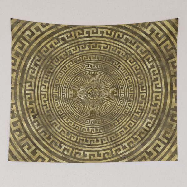 Item preview, Circular Greek Meander Pattern - Greek Key Ornament designed and sold by Nartissima.