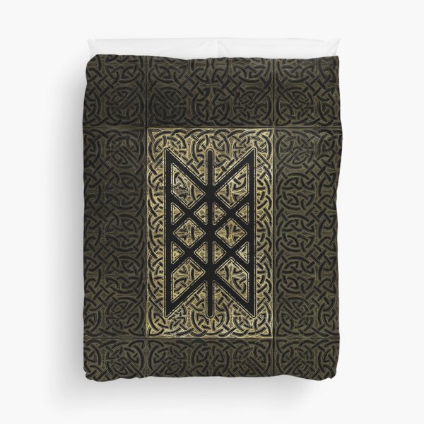 Web of Wyrd -The Matrix of Fate Duvet Cover