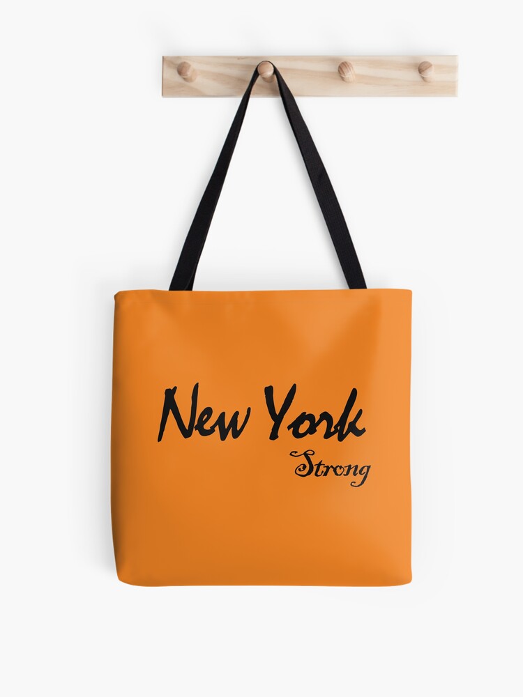 Orange new yorker tote bag new arrivals