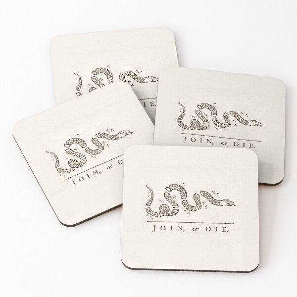 Item preview, Join or Die designed and sold by OBJETDART.