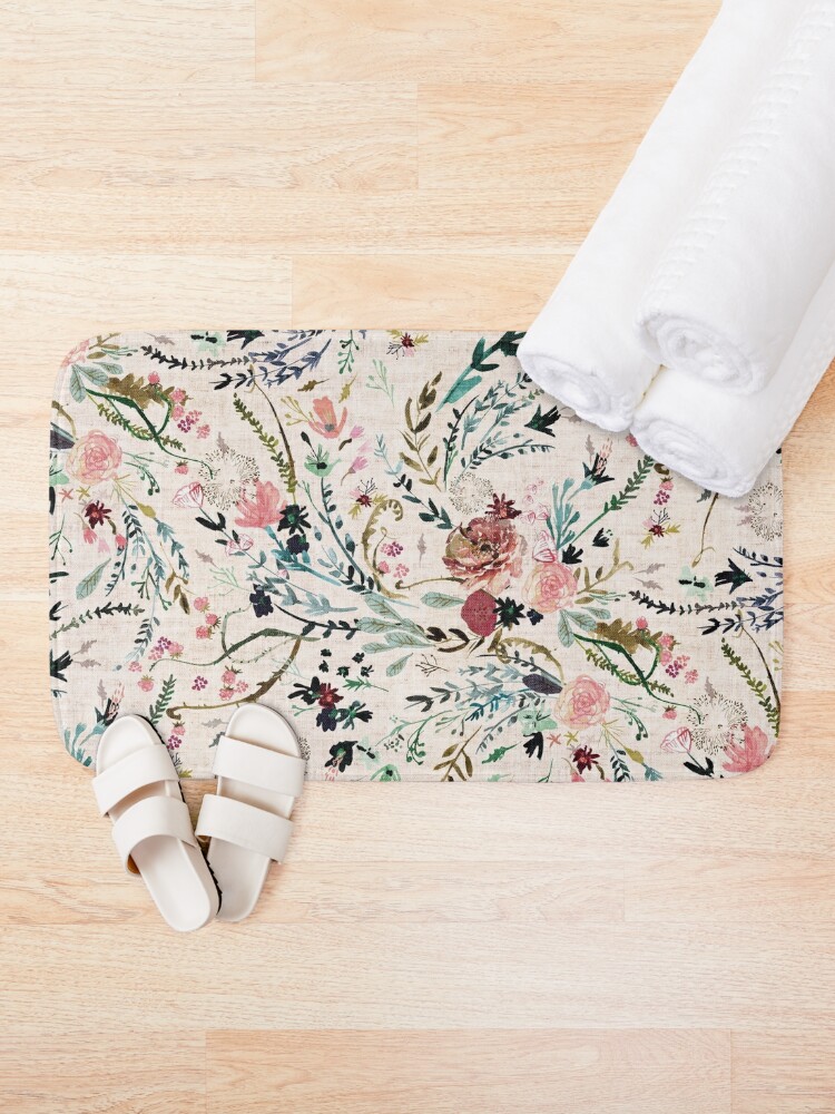 Alternate view of Fable Floral  Bath Mat