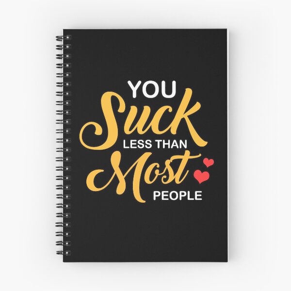 Item preview, You suck less love you & me gift designed and sold by redshirtz.