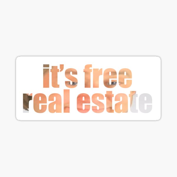 Real Estate Meme Stickers Redbubble - its free real estate roblox