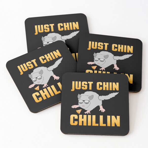 Item preview, just chin chillin chinchilla pet lol gift designed and sold by redshirtz.