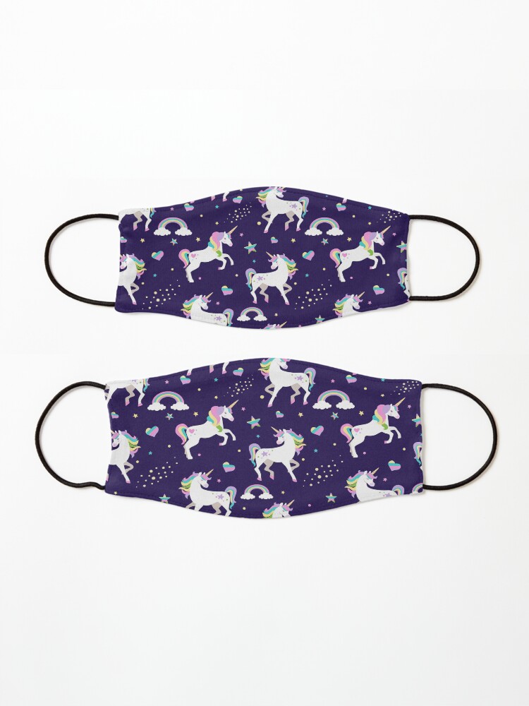 Alternate view of Unicorn Face Mask Mask