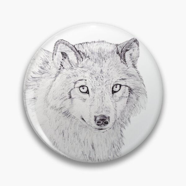 Item preview, Ink Timber Wolf designed and sold by Kathryn Price.