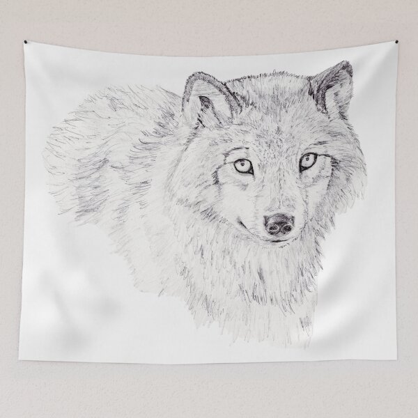 Item preview, Ink Timber Wolf designed and sold by Kathryn Price.