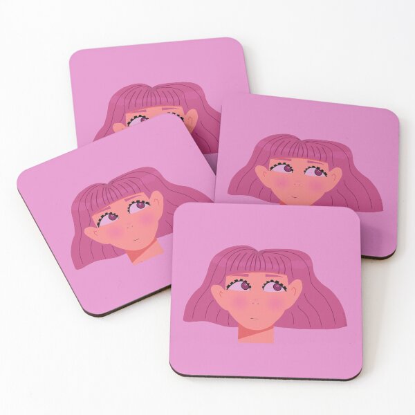 Item preview, pink hair short hair designed and sold by Toni Tangled.
