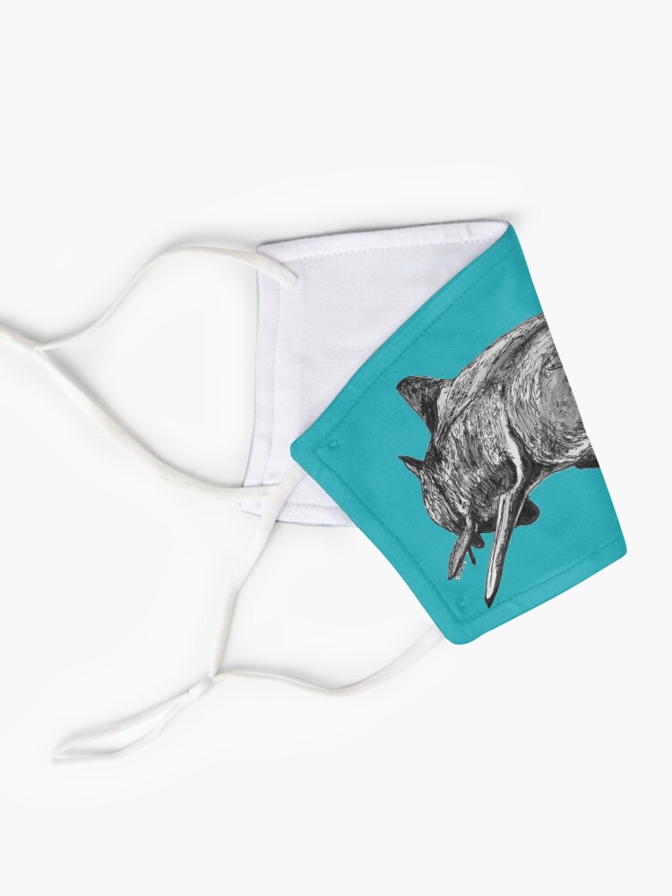 Alternate view of Mark the Grey Nurse Shark Mask