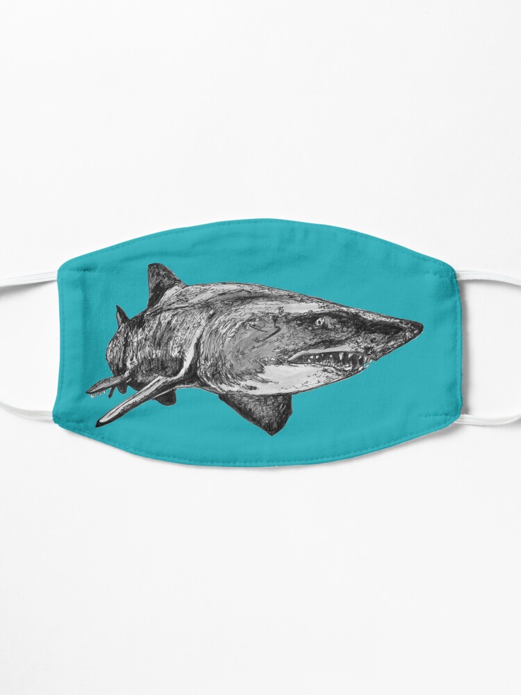 Alternate view of Mark the Grey Nurse Shark Mask