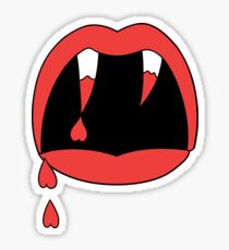 HIPSTER : LOVE FANGS Sticker