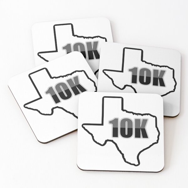 Item preview, Texas 10K Sticker Oval Running Design Decal Car Window Bumper Sticker Unique designed and sold by Nextlevellife.