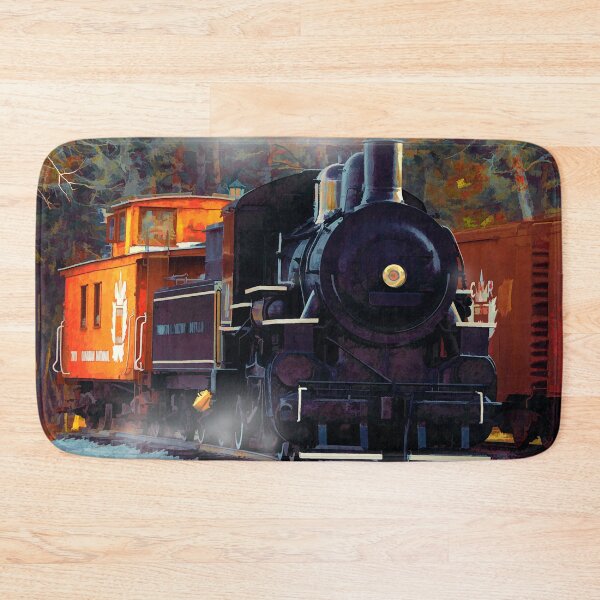 Item preview, The Rail Yard  -  Steam Train designed and sold by NaturePrints.
