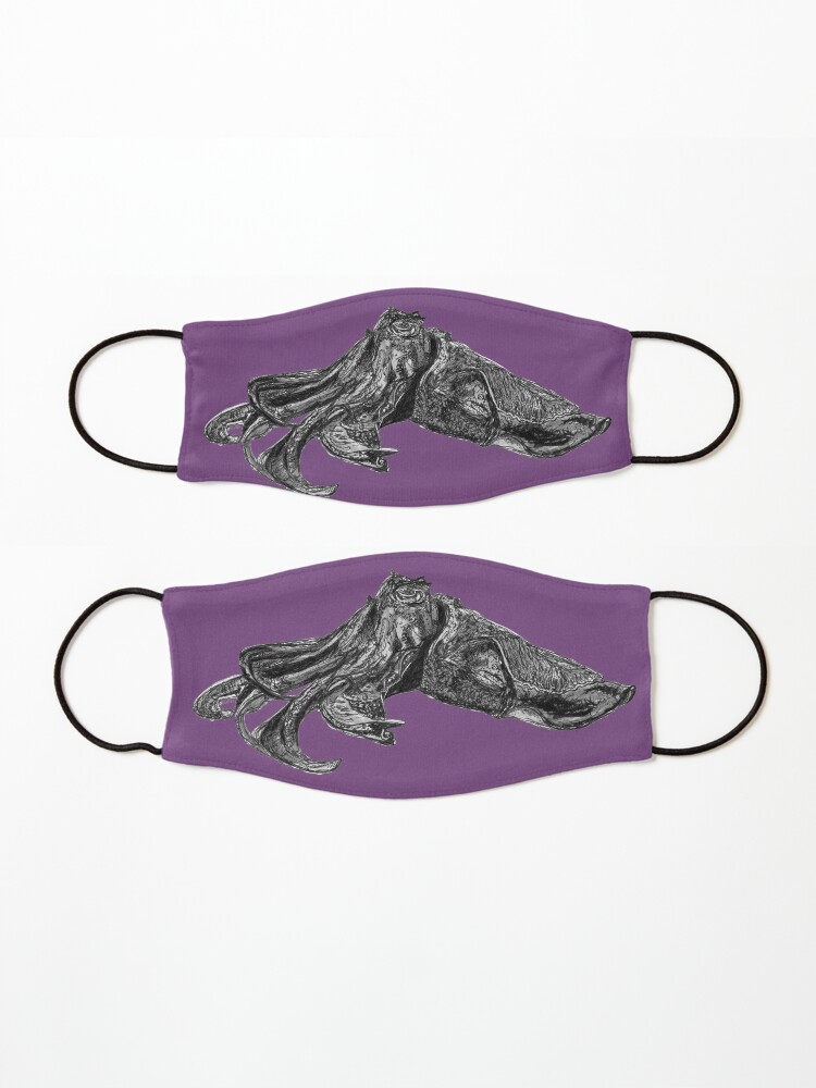 Alternate view of Clive the Cuttlefish Mask