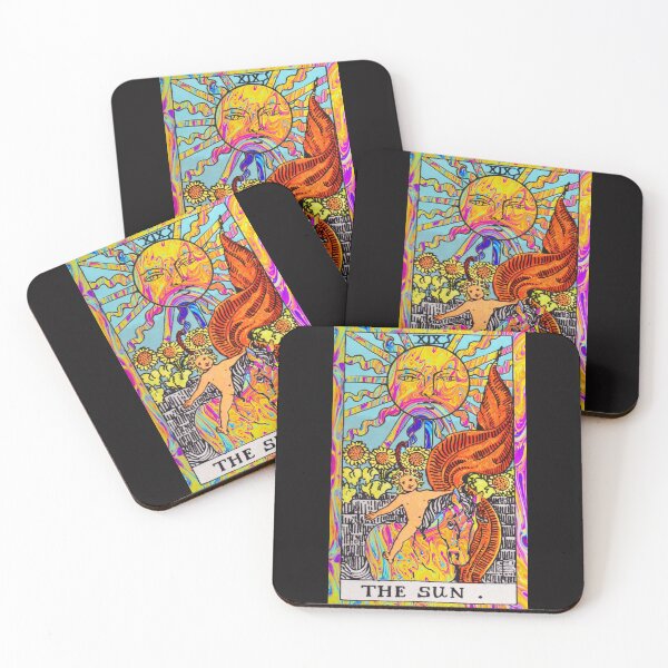 Item preview, Psychedelic Tarot Card 'The Sun' designed and sold by Haileygaitan.