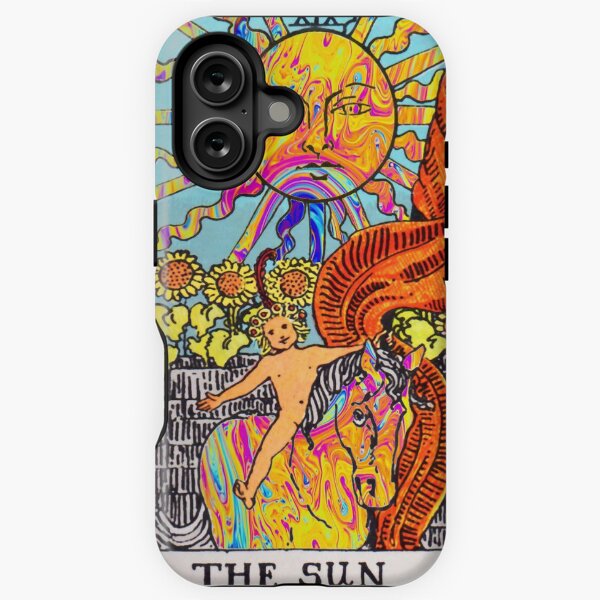 Item preview, Psychedelic Tarot Card 'The Sun' designed and sold by Haileygaitan.