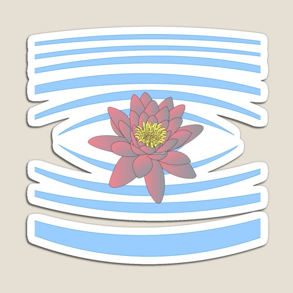 Artikelvorschau, Schwimmende Lotusblume entworfen und verkauft von Eveins.
