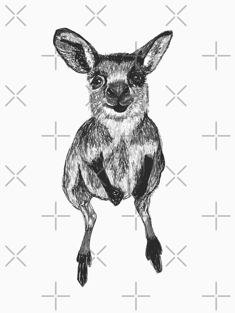 Josephine the Baby Kangaroo by Wildcard-Sue