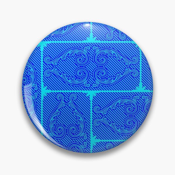Item preview, The Blue Wars - A modern Vector graphic take on classic blue stonewear tiles. designed and sold by Michael Pulley.