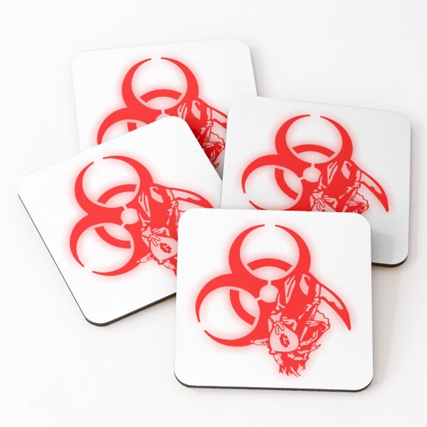 Item preview, GOTH MONEY RECORDS BIOHAZARD ON WHITE designed and sold by VOID00000000.